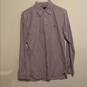 Button down polo (lavender) size small. Worn twice
